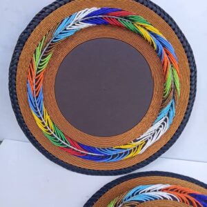 beaded table placement