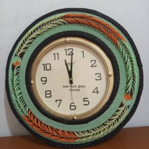 Beaded clock