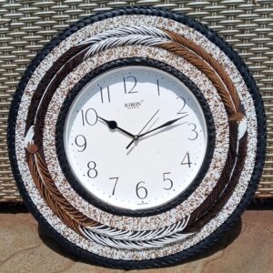 Beaded clock