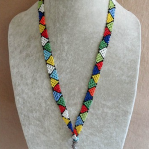 Beaded lanyard